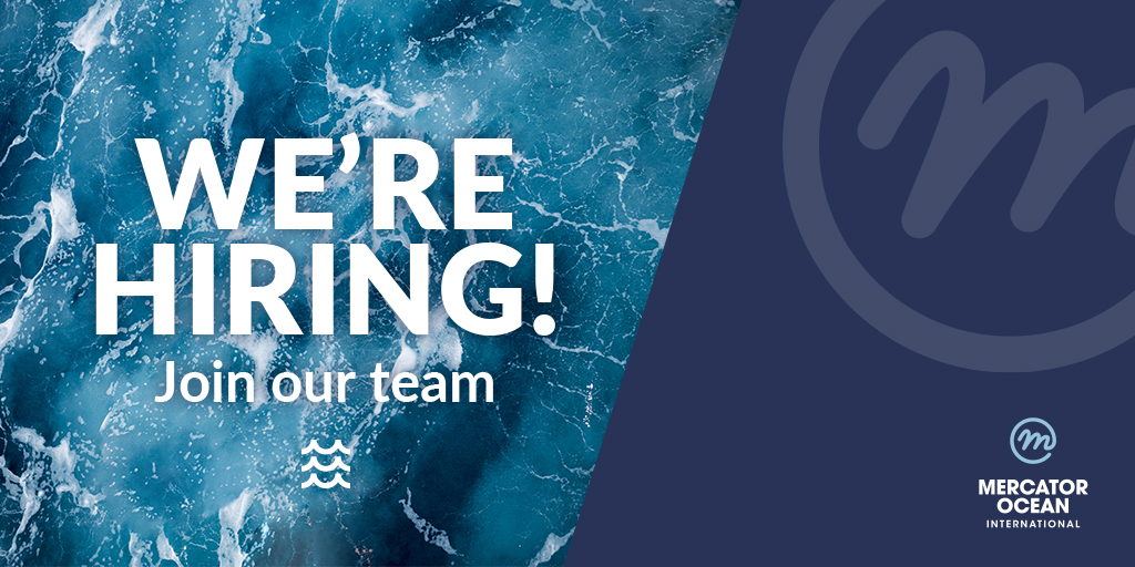 MercatorOcean's tweet photo. Hiring now❕ 

Communication and Outreach Officer (F/H): 
réf : 2020-07/MC/CO 
Submit application by: 4 September 2020  
https://t.co/M6OEgZ8cIC https://t.co/Boi9YuYmCw
