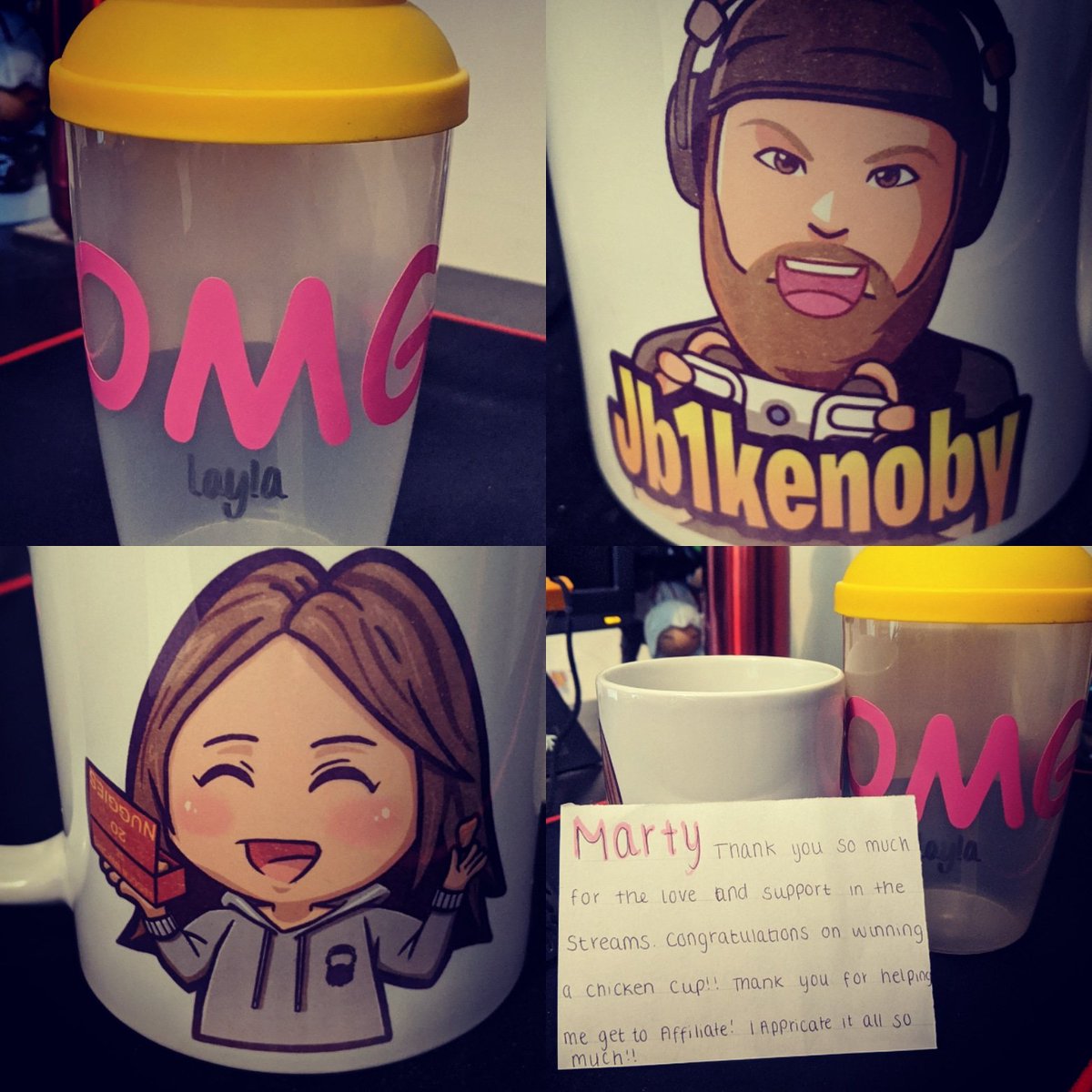 ItsMartyyy's tweet photo. Thank you so much @LK2045 &amp; @jb1kenoby ♥️ https://t.co/WVjBYkBcXa
