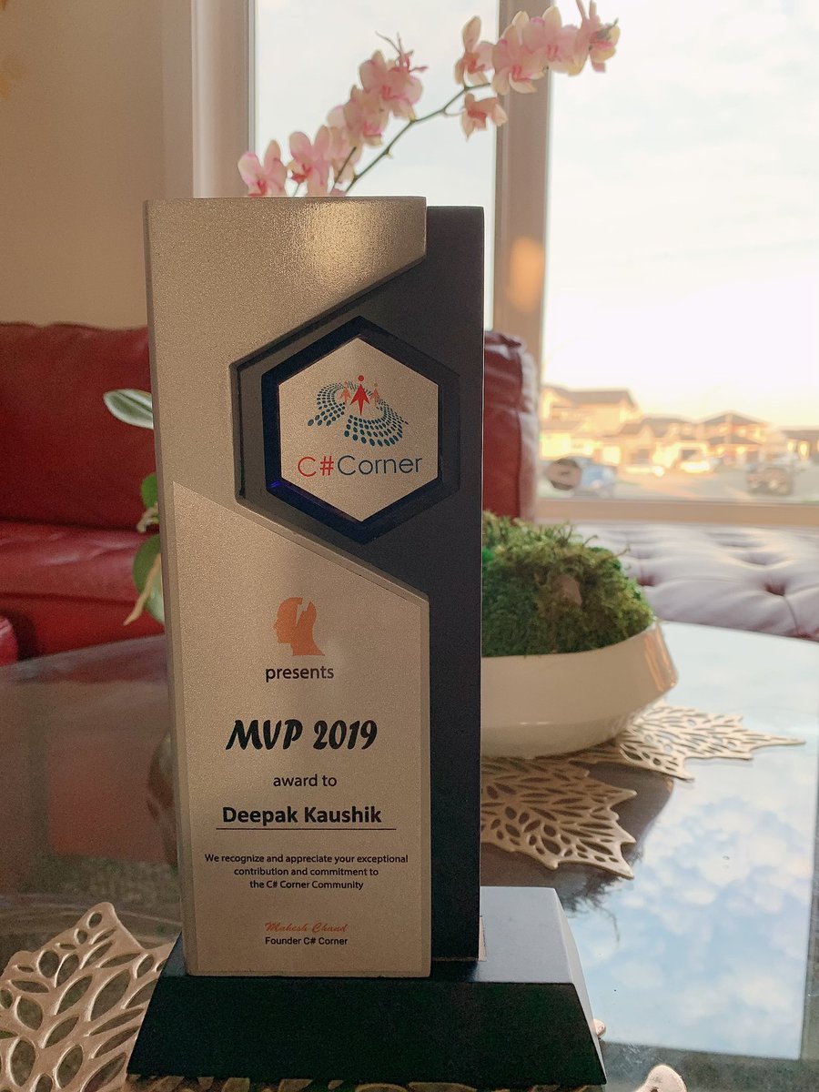 ThinkForDeepak's tweet photo. Thanks to @CsharpCorner for this super pretty #MVP award, it’s so incredible 👏!!

I still have childishly excitement while opening #MVP kit every year!

This never gets old 😘 Feeling honored #mvpbuzz #HumbledAndHonoured

@mcbeniwal #Saskatchewan @CoastIot #Canada 🇨🇦 @Azure https://t.co/Si5t4AyKVo