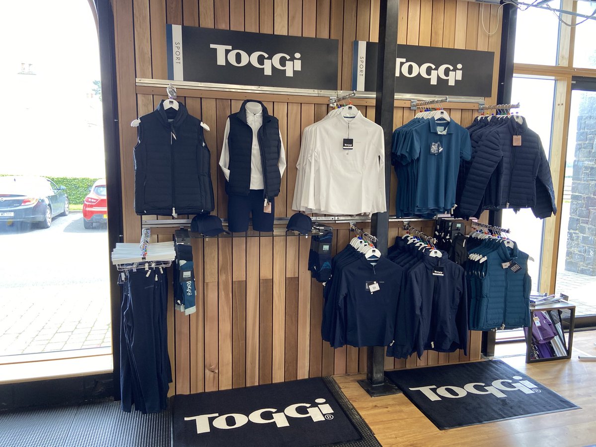 minnisbrands's tweet photo. Absolutely delighted to merchandise the NEW TOGGI SPORT COLLECTION at TRI-EQUESTRIAN #toggi #toggisport #triequestrian #minnisbrands #gratitude #embracechange #opportunity #equestrian #sport #newrange https://t.co/khMpv4VdaS