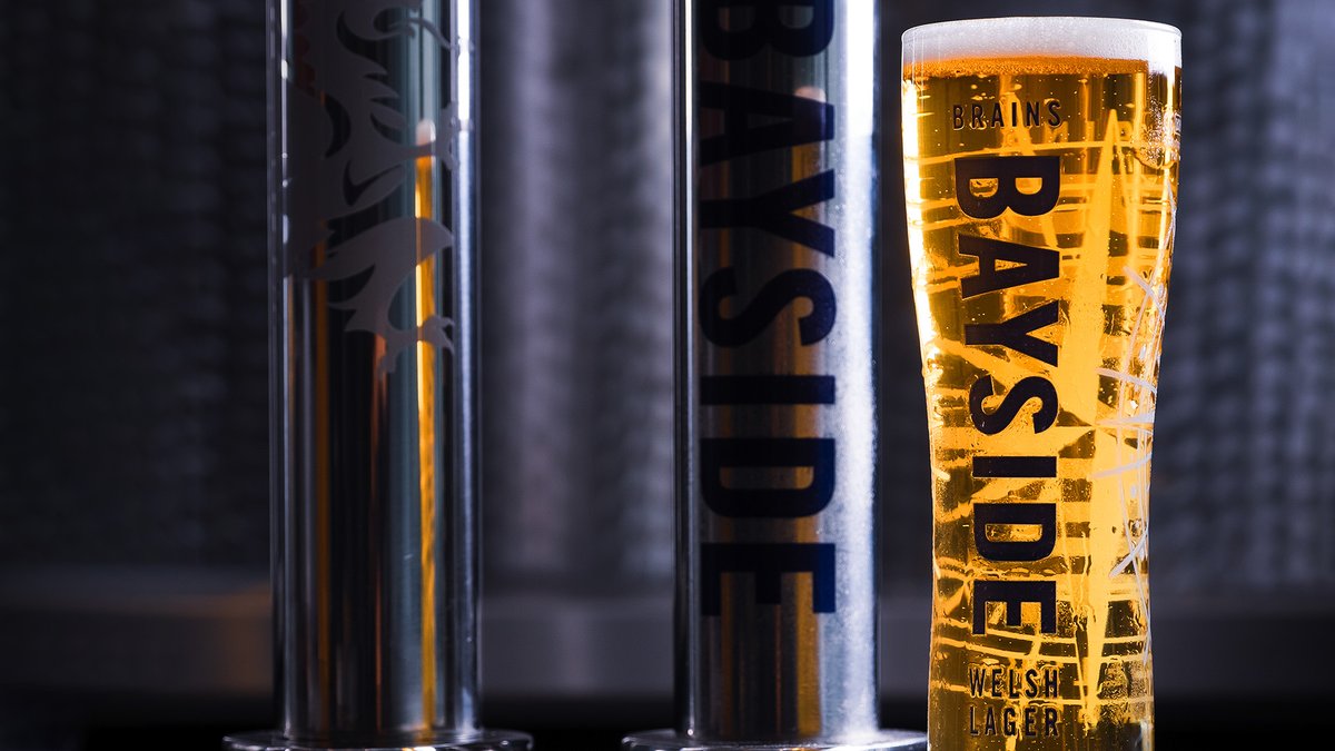 brainsbrewery's tweet photo. We’re so excited to not only be re-opening our pubs...but to be launching a brand new Lager at the same time!

You will find #Bayside on the bar at a number of your favourite Brains pubs...Setting sail August 3rd!

👉 https://t.co/Ow3WJAg3wE https://t.co/trUey9tVL7