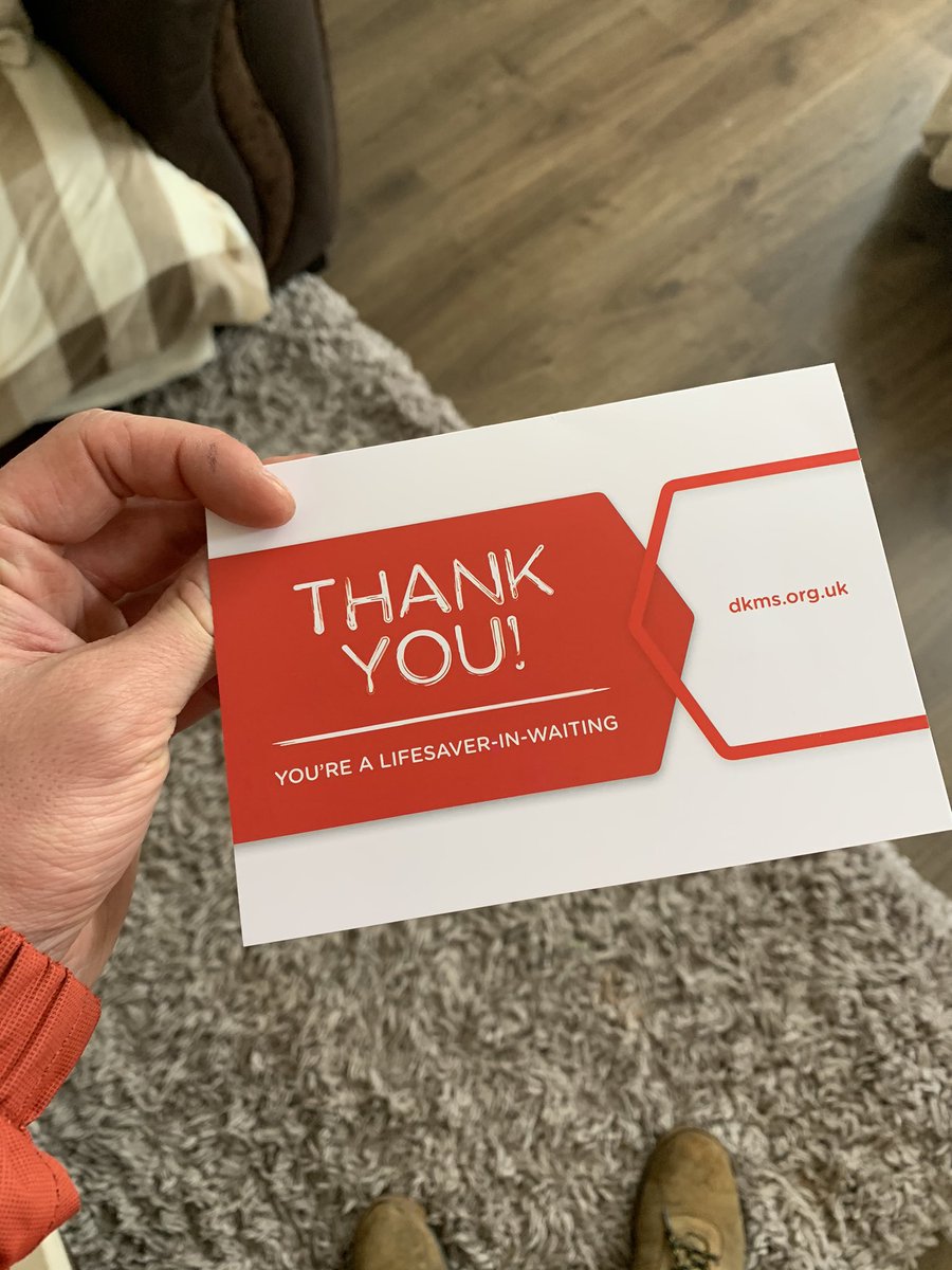 josh_bilo's tweet photo. Donor Card finally here! Few minutes to register and 5 minutes for the swabs, absolutely no time at all to make a difference and help save a life @DKMS_uk @almurray https://t.co/mpORMDx6I2