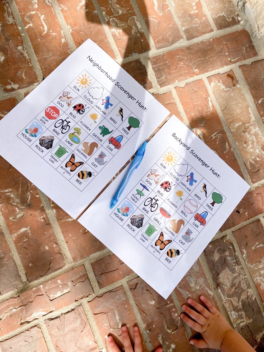 GussiedUpGS's tweet photo. Excited to share this item from my shop: Neighborhood and Backyard Scavenger Hunt Sheet #outsideactivity #etsy https://t.co/sOhFjWd3wN https://t.co/ROiUXF14iZ