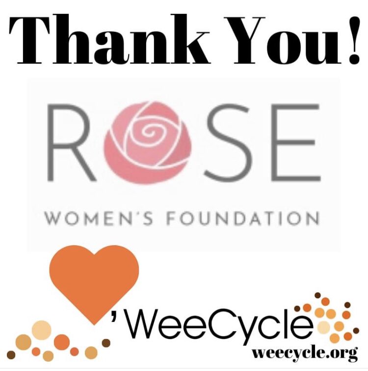 Sending a huge thank you to <a href="/RoseWomensFund/">ROSE Women's Foundation</a> for the generous contribution of funds to help replace the catalytic converter after it was stolen from WeeCycle's bus. Also, a  shout out to <a href="/DenverChannel/">Denver7 News</a> for covering this story and to all that donated to help us fix the WeeBus.