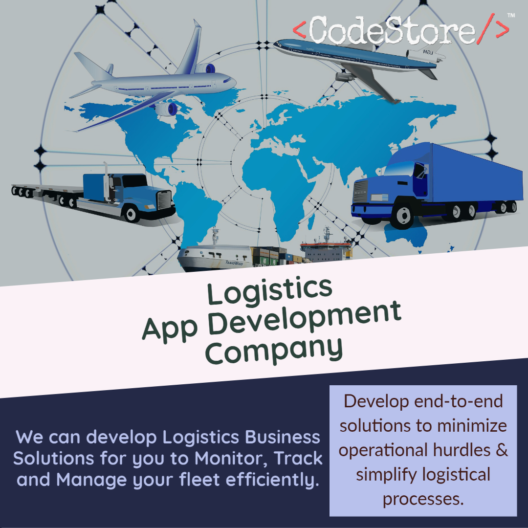codestoresol's tweet image. Logistics management is changing significantly with the advent of modern technologies. CodeStore Technologies can offer the best digital logistics solutions to enhance efficiency & improve operations.
#logistics #logisticsappdevelopment #logisticsmanagement #logisticsolutions