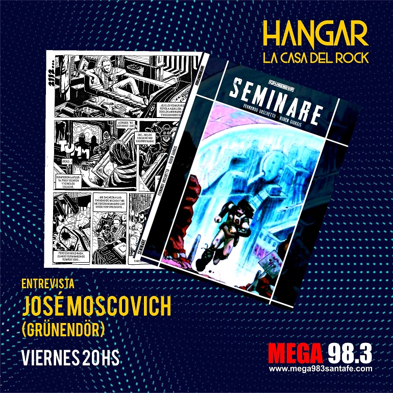 Hoy hablamos con la gente de #grunendorediciones, editorial dedicada a la historieta. Seminare es una publicación que acaban de lanzar con un compilado de dos de los principales referentes de la escena santafesina de los '80 y de eso estaremos charlando. #historieta #comic #manga
