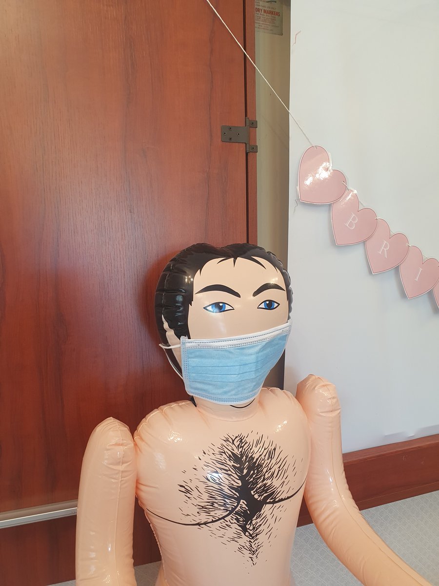 CmhtWest's tweet photo. Today we are celebrating our lovely HCSW Mia who is due to get married next weekend 😃Happy wedding day Mia!!!
#NHS #nhsstaff #wedding #covidwedding #sociallydistancedcelebrations https://t.co/CouFzIRz8Y