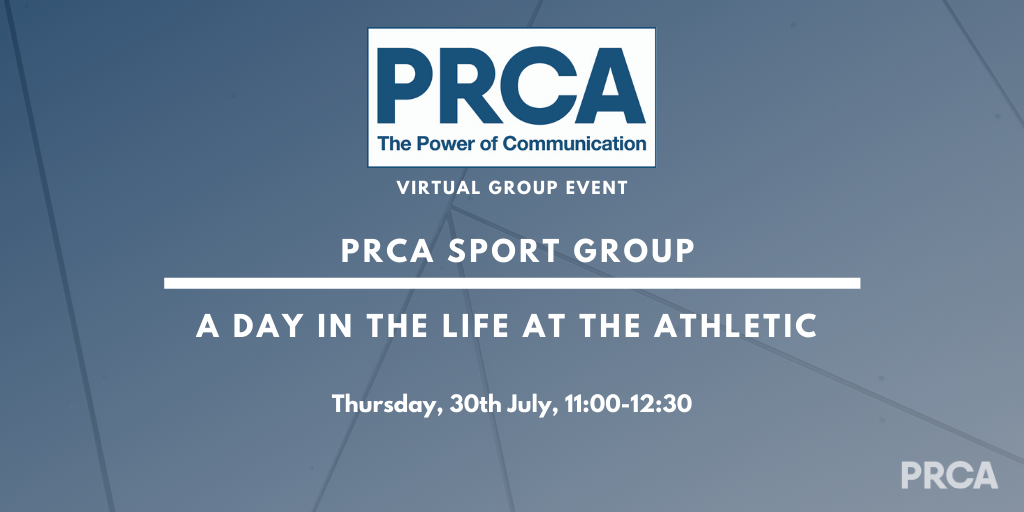 PRCA_HQ's tweet photo. Join our #PRCASports Group to hear from Football News and Investigations Reporter @mjshrimper and Senior Editor @lmwilliamson7 breakdown how @TheAthleticUK has changed the shape of the sports news landscape.
Book here: https://t.co/Dv7WwgblbQ https://t.co/Vrxp8w0eP1
