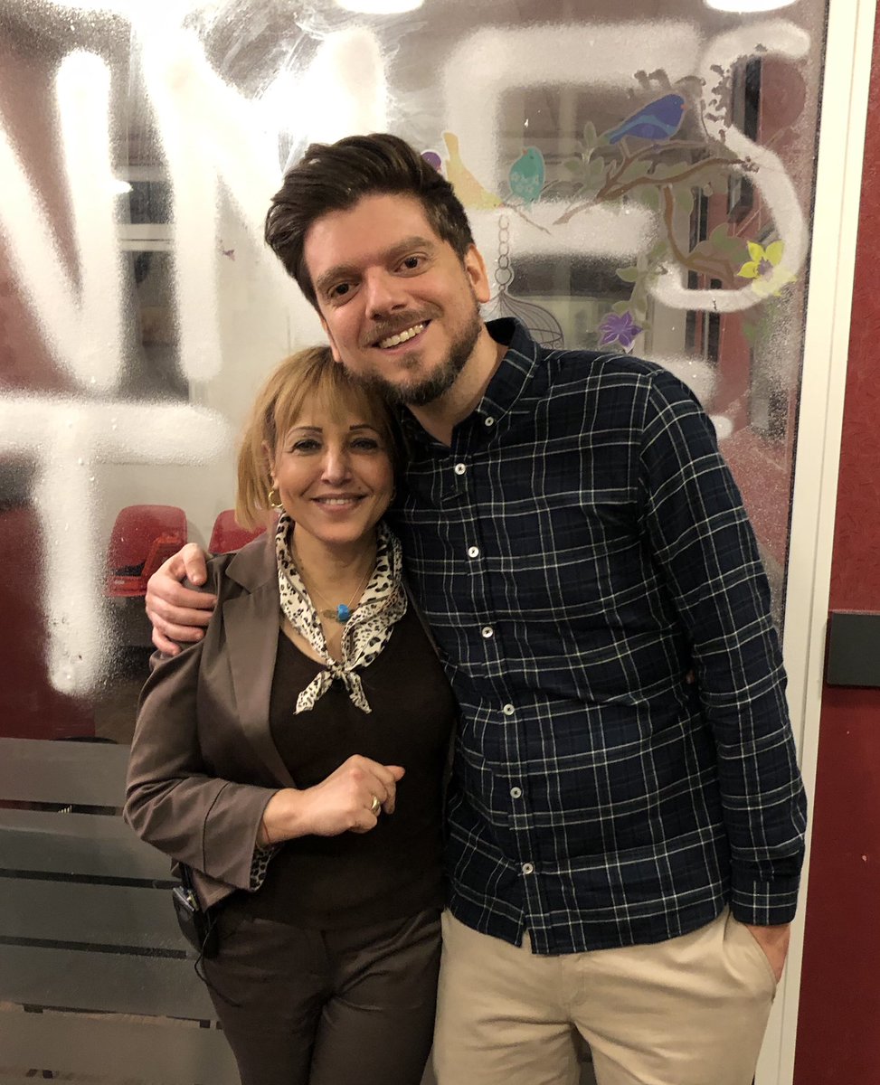 GregGuillotin's tweet photo. Au départ, on pensait que Sabine me mettrait à la porte en 3mn chrono, tant elle a un fort caractère. On avait tous peur qu’elle me mette hors du cabinet et que le piège ne puisse aller au bout. Mais sa générosité et sa bienveillance ont pris le dessus sur tout le reste ! https://t.co/opxAAHV8Wh