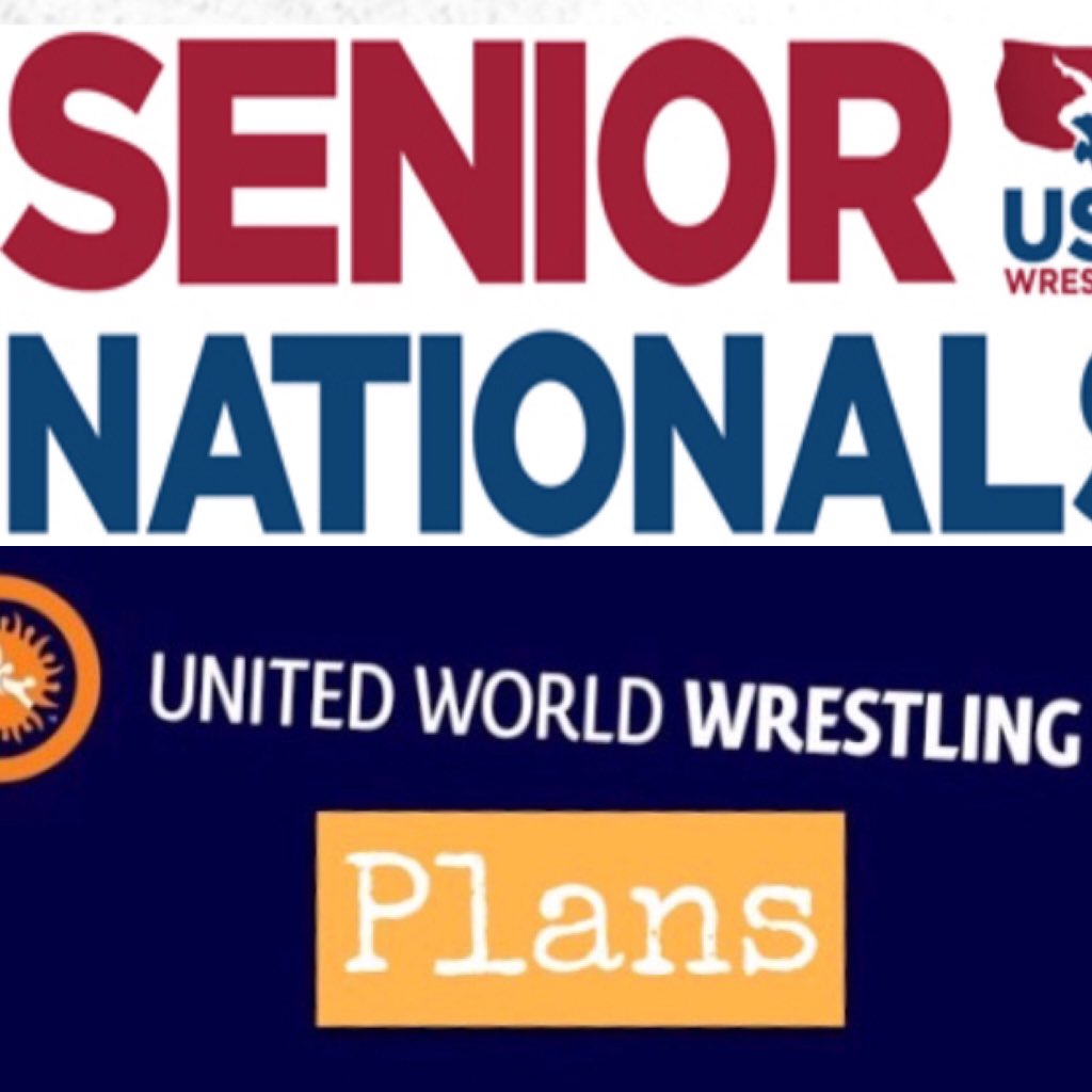 USA &amp; United World Wrestling Plans

• USAW Sr.  Nat – Coraville, IA - 09-11.10.2020

• U23 Worlds – Tampere, FIN, 23-29.11.2020

• Jr. Worlds – Belgrade, SRB, 04-10.12.2020

• Sr. Worlds – Belgrade, SRB 12-20.12.2020

go.teamusa.org/2BpKHgK | bit.ly/32Pa6f7