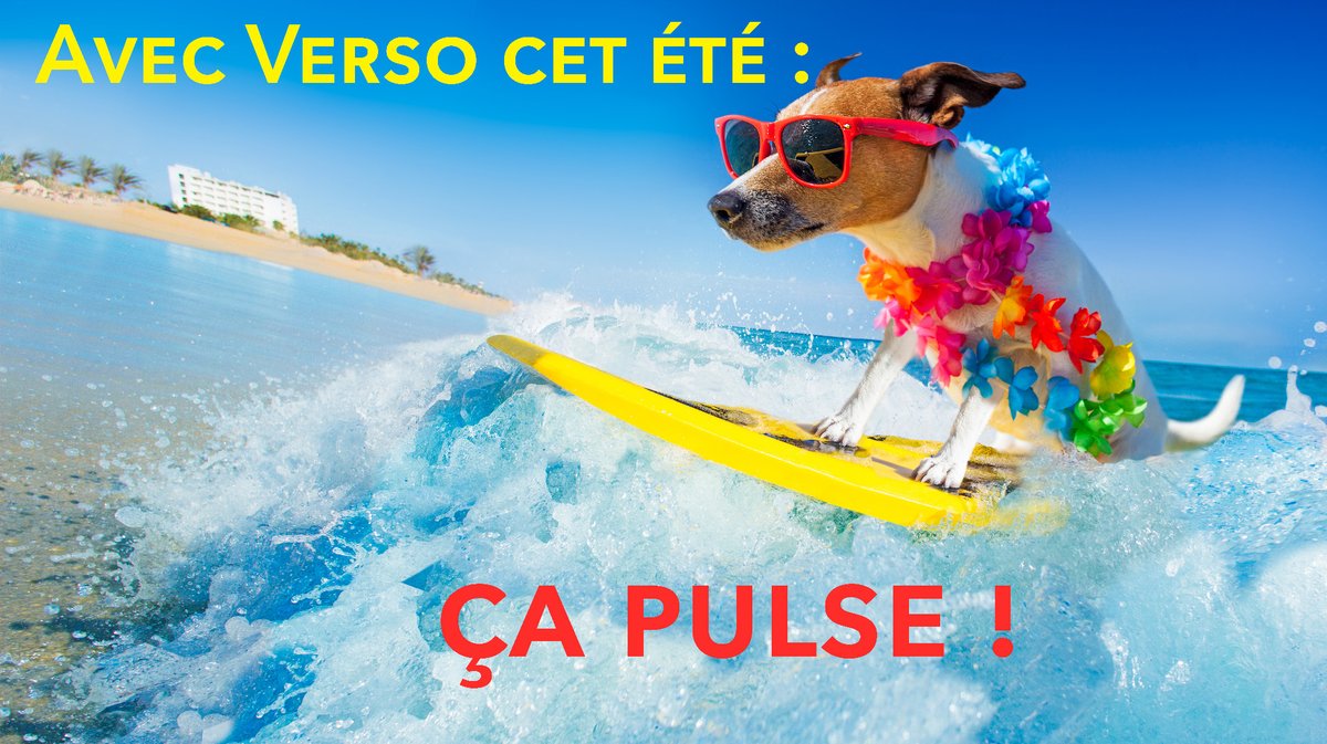 versohealthcare's tweet photo. Avec Verso cet été : ÇA PULSE !
#versohealthcare
#capulse https://t.co/12kFJaIHWZ