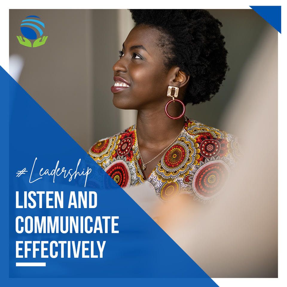 our_foundation's tweet photo. To be a good #leader, you need to be a good listener and a good communication person.  Listening 👂 goes well beyond being quiet and giving someone your full attention. It requires you to be aware of body language, facial expressions, mood, and natural behavioral tendencies. https://t.co/3E2Tu83XT3
