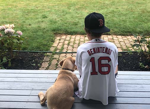 Mainestatecu's tweet photo. Baseball is back! Cannot wait for the first pitch tonight! The Red Sox take on Baltimore! #MSCU #MaineStateCreditUnion #BaseballisBack #RedSox #BostonRedSox #yellowlabs https://t.co/X0EXAOTeLv
