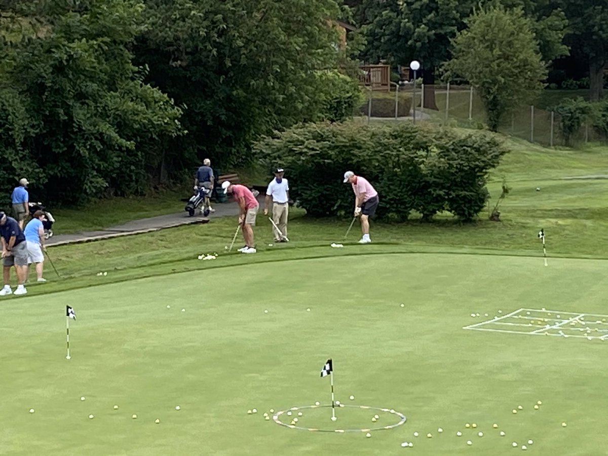 BeginGolfNow's tweet photo. Terrific Thursday @PinchBrookGolf for our @ClevelandGolf Wedge Day.  Lots of laughs with some fun students in both sessions looking for short game answer. @billfloodgolf #growthegame #njpga https://t.co/PZjnivFp2F
