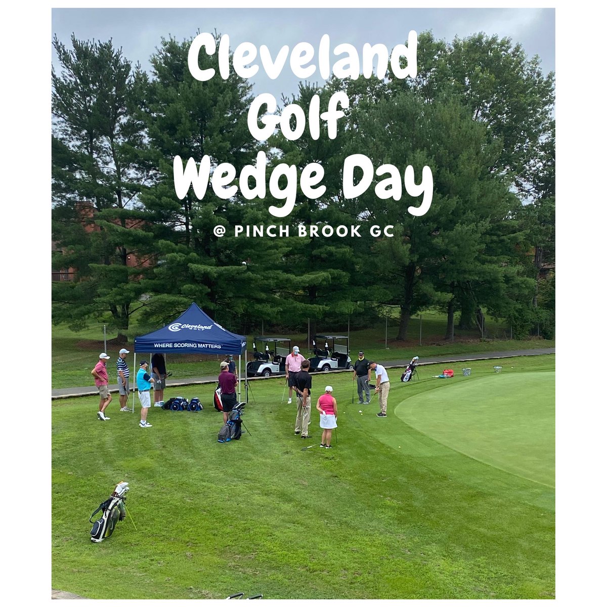 BeginGolfNow's tweet photo. Terrific Thursday @PinchBrookGolf for our @ClevelandGolf Wedge Day.  Lots of laughs with some fun students in both sessions looking for short game answer. @billfloodgolf #growthegame #njpga https://t.co/PZjnivFp2F