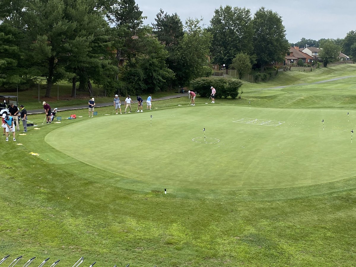 BeginGolfNow's tweet photo. Terrific Thursday @PinchBrookGolf for our @ClevelandGolf Wedge Day.  Lots of laughs with some fun students in both sessions looking for short game answer. @billfloodgolf #growthegame #njpga https://t.co/PZjnivFp2F