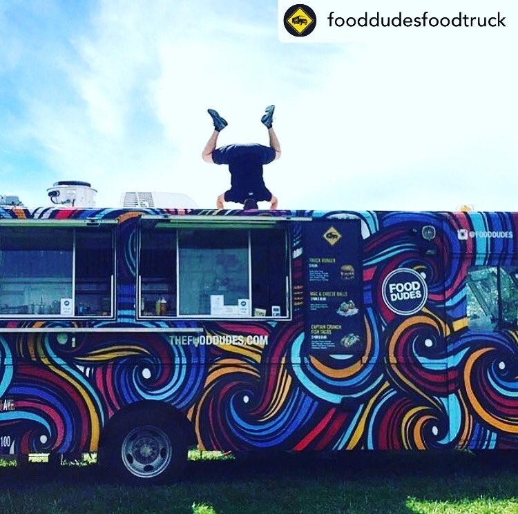 It’s FOOD TRUCK’N FRIDAY, time to bust out the fun! Find <a href="/DudesTruck/">TheFoodDudesFoodTruck</a> <a href="/Jerk_Brothers/">Jerk Brothers</a> <a href="/Tdotsnaansense/">Haines Jones</a> <a href="/themightycob/">The Mighty Cob</a> &amp; Shawarma Gate at 4258 Bloor St W (behind Bloordale United Church) from 4-8:30pm for takeout service only. No cash policy, stay 2m apart &amp; pls #wearamask if u can!