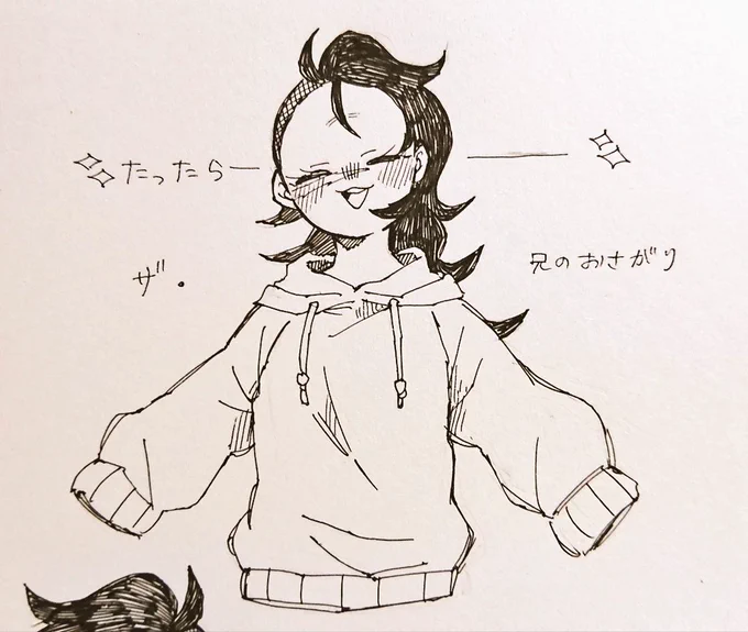 女体化注意

げゃちゃんと兄ちゃんのおさがり 