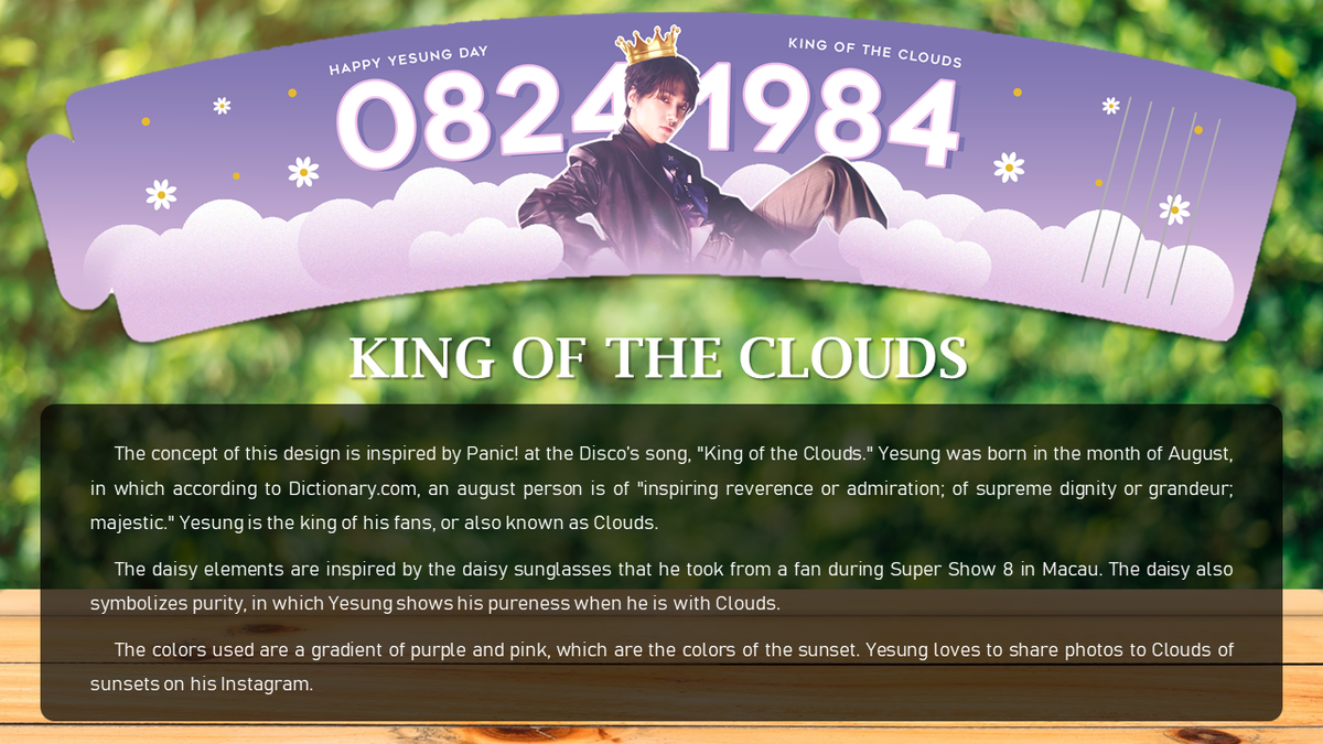yesungfillet's tweet photo. [PLEASE HELP RT]
VOTE FOR OUR #YESUNGDAY CUPSLEEVE!

Congratulations to our top 3 CS designs!
You are all winners! (May prize kayong lahat.)

Now, it's time to decide with Clouds/ELF which design be used. Pls vote in the poll below! It's up to you now. 

#YesungStayAtHomeCSE https://t.co/WxpbJ8Hem2
