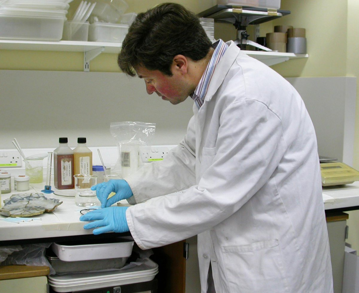 SMGConservation's tweet image. Our Coordinator has been digitizing some paperwork over the last few weeks and has come across this gem - a condition report produced in 1998 by Conservator Richard. He's still very much a part of our team over 20 years later! #conservation #conservators