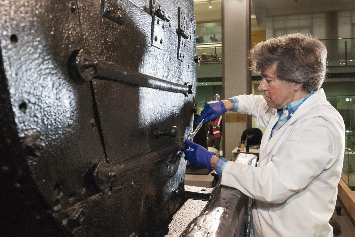 SMGConservation's tweet image. Our Coordinator has been digitizing some paperwork over the last few weeks and has come across this gem - a condition report produced in 1998 by Conservator Richard. He's still very much a part of our team over 20 years later! #conservation #conservators