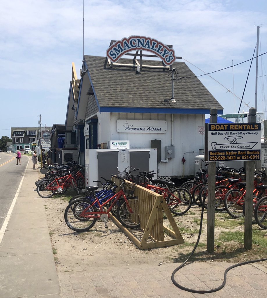 wut4dude's tweet photo. ...what I do on a Saturday with no particular plans...I take a 66.7 mile trek one way from Washington, NC to Ocracoke Island for a @Smacnallys #grilledgingertunawrap @MichelobULTRA @Boston_Whaler #73Montauk17 @YamahaOutboards @YETICoolers https://t.co/Yy2YCJhppy
