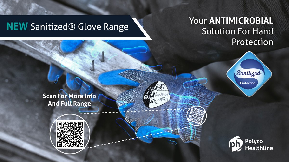 PH_SafeAndClean's tweet photo. Reusable gloves enhanced with antimicrobial solutions. #Sanitized: part 1 of our KLEAN Wash Glove range now coming into stock.
Click the link or scan the QR code below to find out more! https://t.co/We7C8lbaqo
#antimicrobial #handprotection #PPE #covid19 #staysafeandclean https://t.co/IKdWgdb4SC