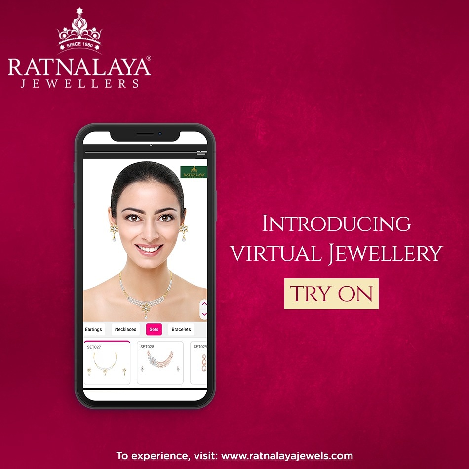 ratnalayajewels's tweet photo. Introducing an all new Try On experience! Flaunt the spark of the jewellery that perfectly matches your vibe at your comfort, with Ratnalaya Jewellers virtual try on feature.
#ratnalayajewellers #jewellery #jewellerystore #mirrar #virtualtryon #tryonfeature #patna #bihar #india https://t.co/dQTDhIkoFq