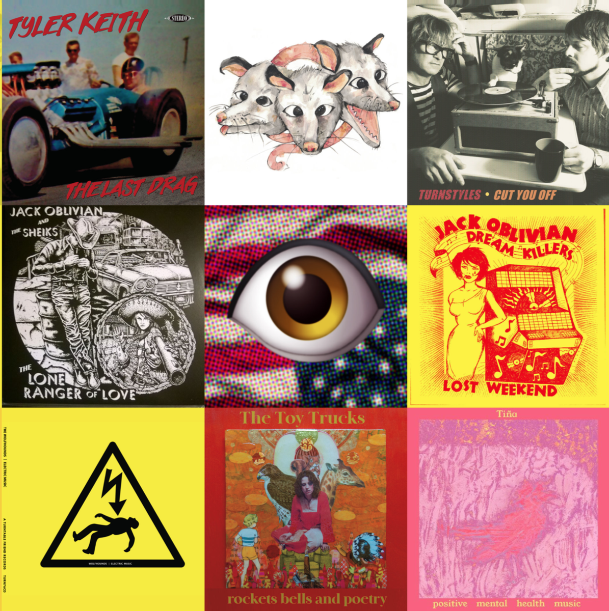 bagelradio's tweet photo. 480 Minutes ep #703 -- live-hosted indie rock noise pop from 9am-5pm ET featuring new 🎵 by #JackOblivian, #opossums, #TheSeaAtMidnight, @teenyah #TheToyTrucks #TylerKeith #TundeAdebime, #turnstyles #Wolfhounds. https://t.co/d7pBbQQub8