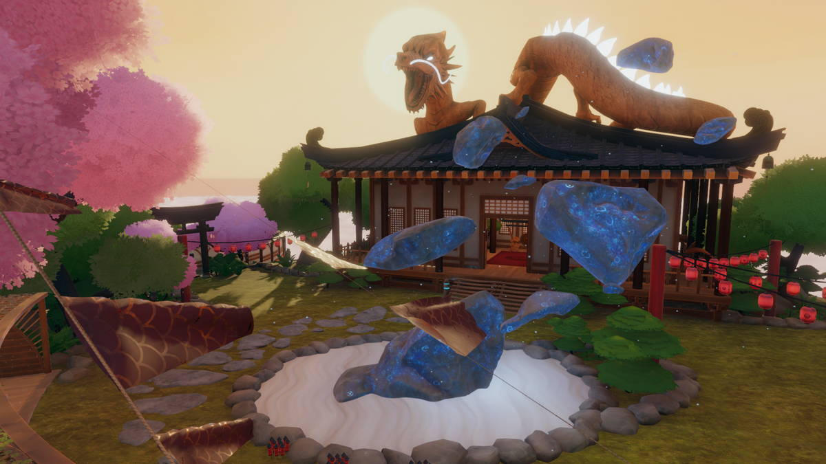 glitchrstudio's tweet photo. If any #VR content creator / press people want to test the release version of Sky Sanctuary before launch, we have a #steam preview build ready. Contact us in DM. #indiedev #indiegame #madewithunity https://t.co/whNdAu9v7R