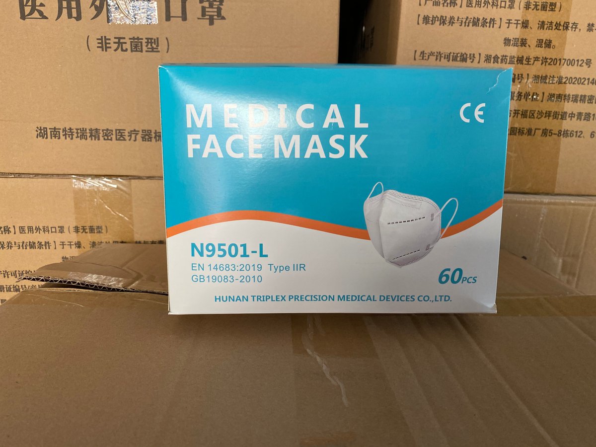 Hunan_Triplex's tweet image. Medical facemask, Chinese Std 19083.Splash-resistant and much better than the KN 95. 
#PPE  #manufacturer #medical mask #Covid-19