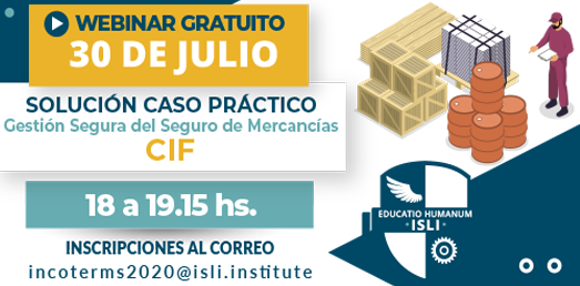 ESNIMaster's tweet photo. 30 julio webinar gratuito. Gestión segura del seguro de mercancías. Resolución caso práctico
España: 18 a 19.15 horas
Ecuador, Perú, Colombia, México: 11.00 am a 12.15 pm
Argentina, República Dominicana, Uruguay: 12.00 pm a 01.15 pm
Chile: 01.00 pm a 02.15 pm
Portugal, Marruecos https://t.co/sBodAeb2li