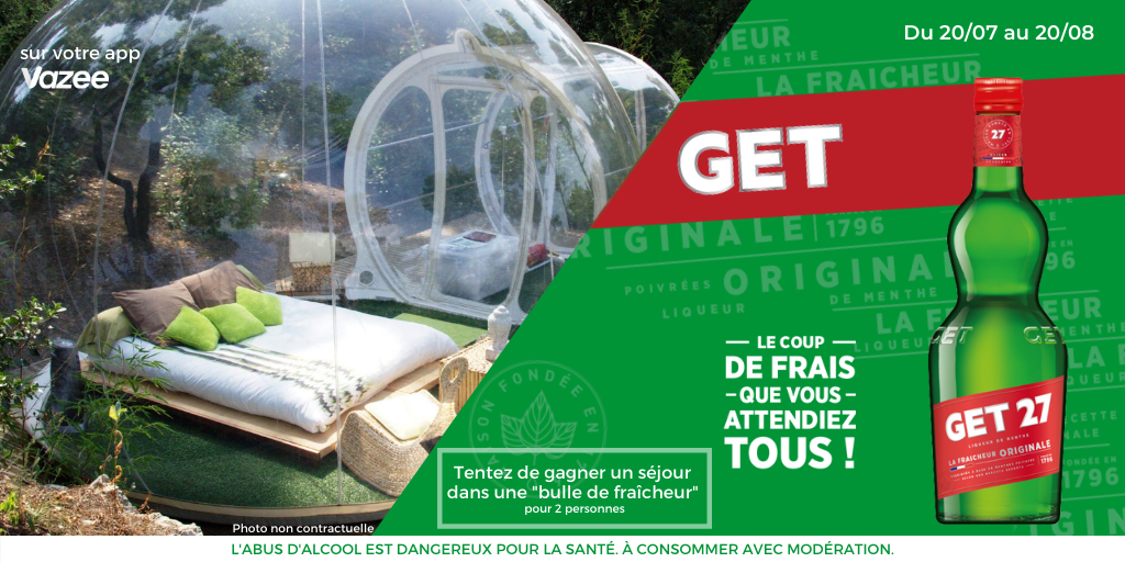 vazeeapp's tweet photo. Besoin d’une vague de fraîcheur ? 🍃 Jusqu’au 20 août, tentez de gagner un séjour de 3 nuits dans une “bulle de fraîcheur” en pleine nature d’une valeur de 1964€ TTC ! 😍
📱 Pour participer, RDV sur l'application Vazee ! https://t.co/YMcOmbwUkI