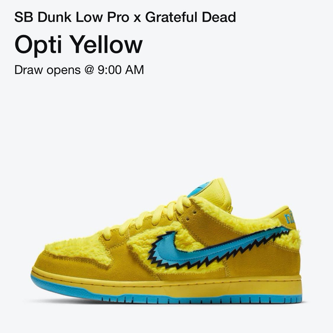 nike snkrs time zone