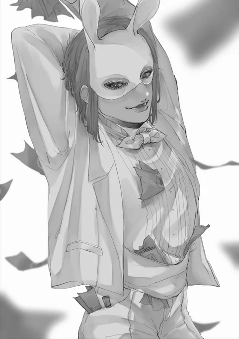 ??
 #絵をモノクロにするとかっこいい 
