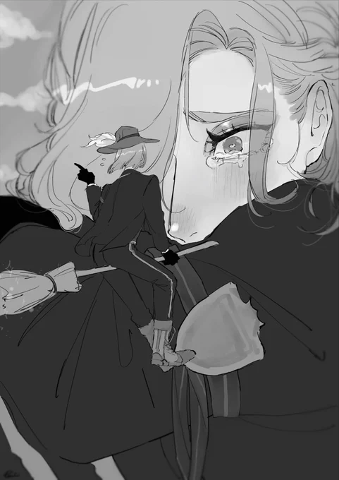 ??
 #絵をモノクロにするとかっこいい 