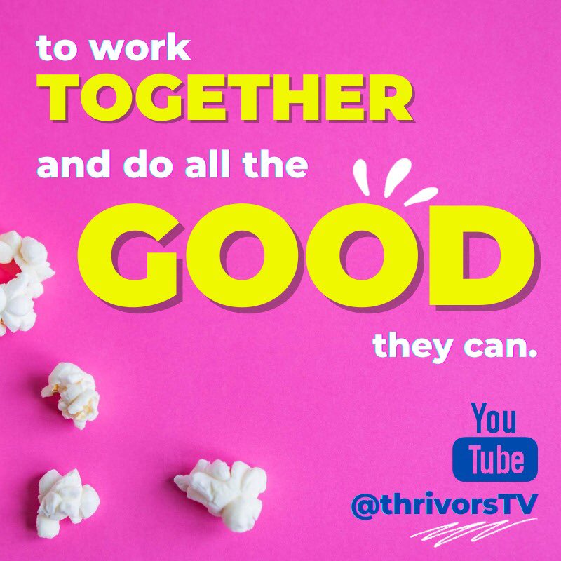ThrivorsTV's tweet photo. What would you do with 7 other leaders if you had 21days to do all the good you can? #thrivors #RealityTV - follow us on YouTube for more https://t.co/zJs9gZM691 https://t.co/UVc4BrSq67