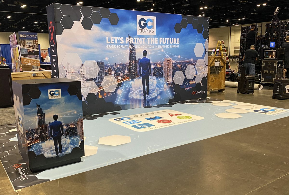 exploringgraphx's tweet photo. We’re excited to see everyone at the #TogetherAgainExpo! Stop by Booth 1144 to discuss how we can support you or visit our virtual booth. We have the graphic solutions you need, including antimicrobial graphics, social distancing graphics & more.
#LetsPrintTheFuture #tradeshows https://t.co/P5zfuP4pAb