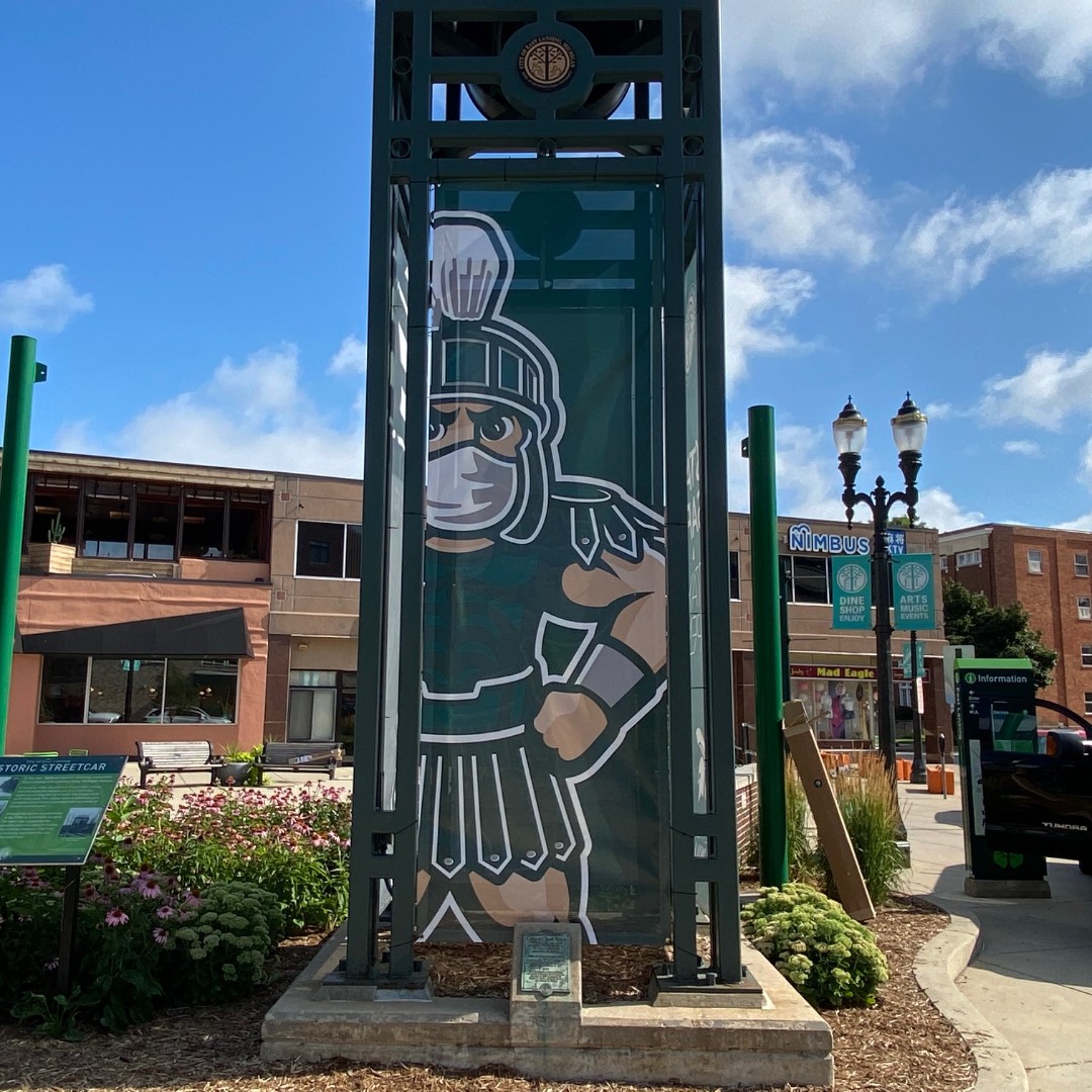 Sparty wants you to mask up so we can #StaySafeandStayOpen. Thanks to our friends at Extra Credit Projects for allowing us to help spread this important message! #MSU #Sparty #ECP