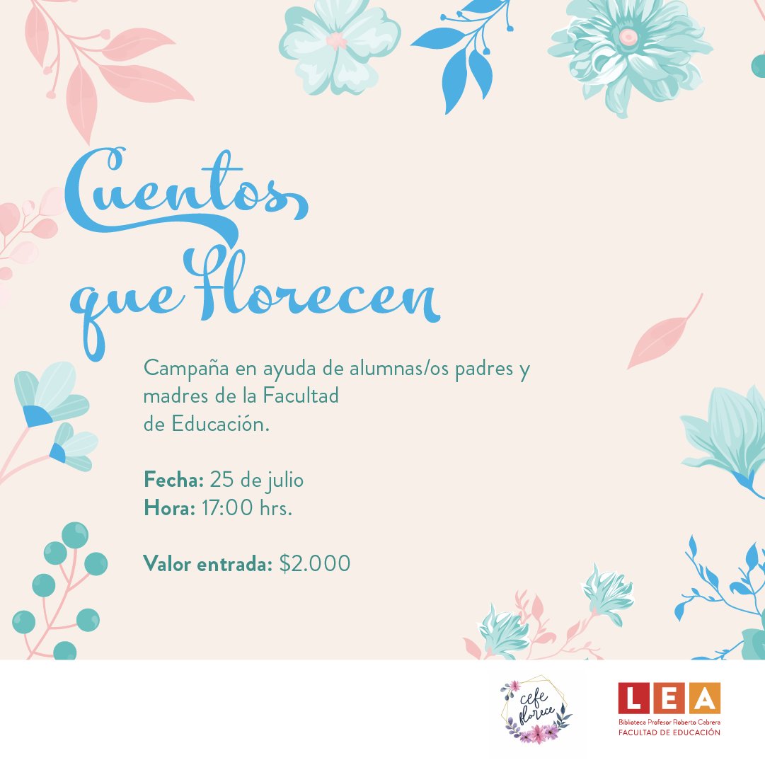 BiblioLEA's tweet photo. ¡Y también! Cecilia Mestizo y David de Colectivo Flicks 🌸

17:00hrs, aporte mínimo de $2000 https://t.co/py8OXf51eM