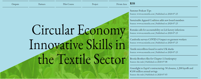 #CircularEconomy and #Sustainability are both topics at the order of the day of any committed business. Do you want to be updated on the latest trends? The website of the #ECO-TEX project offers you the chance of following the freshest news.
ecotexerasmus.eu/en/