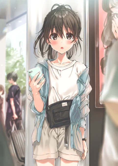 「・・・!」 