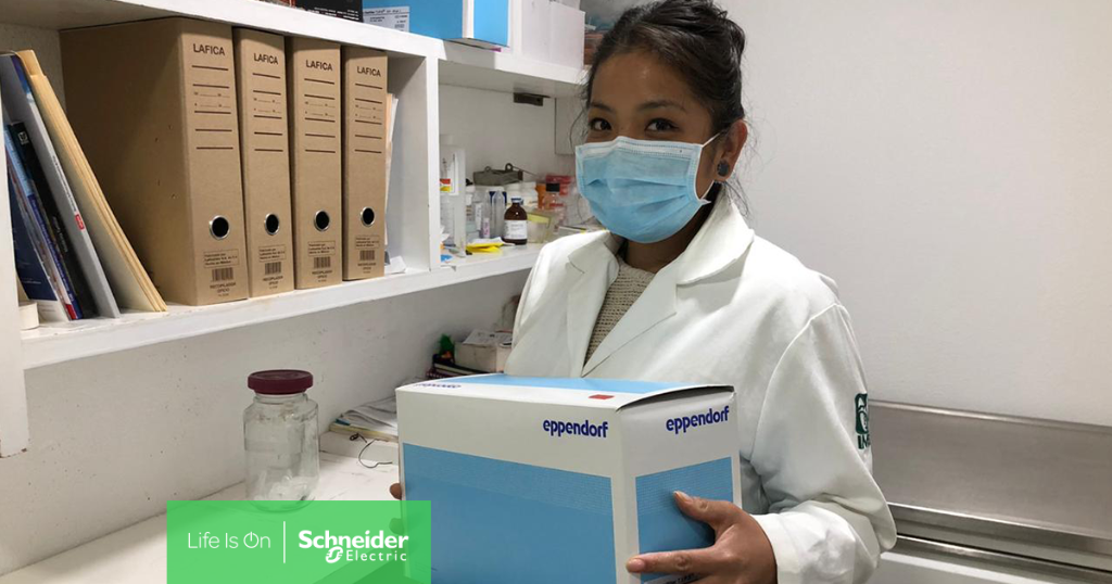 SchneiderMX's tweet photo. En colaboración con @FondoUnidoMx y Fundación IMSS, logramos recaudar un apoyo inicial de equipo de protección personal para el Hospital General Regional no.1 de Tijuana, beneficiando al 61.3% de la población de este hospital. #SchneiderElectric #TomorrowRising https://t.co/5FU5JxUqhH