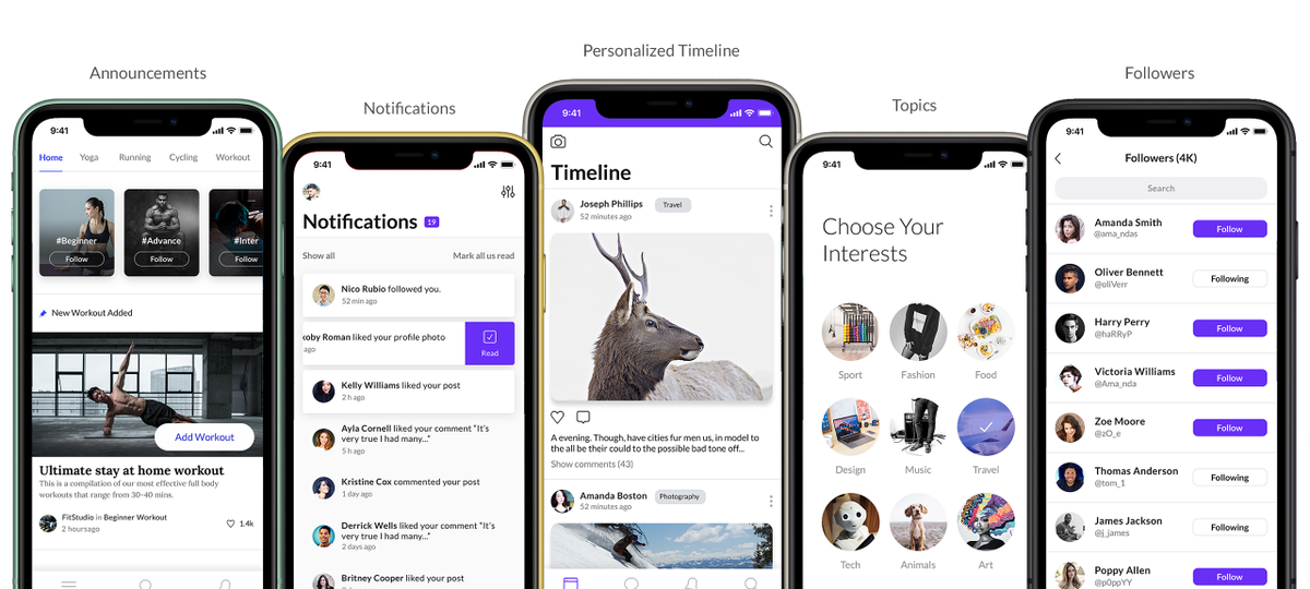 GetSocial_now's tweet photo. With GetSocial, a Keywords Studio's new community features, you can now build a complete #socialnetworking app within days without worrying about scalability. https://t.co/gQTqeafe7t