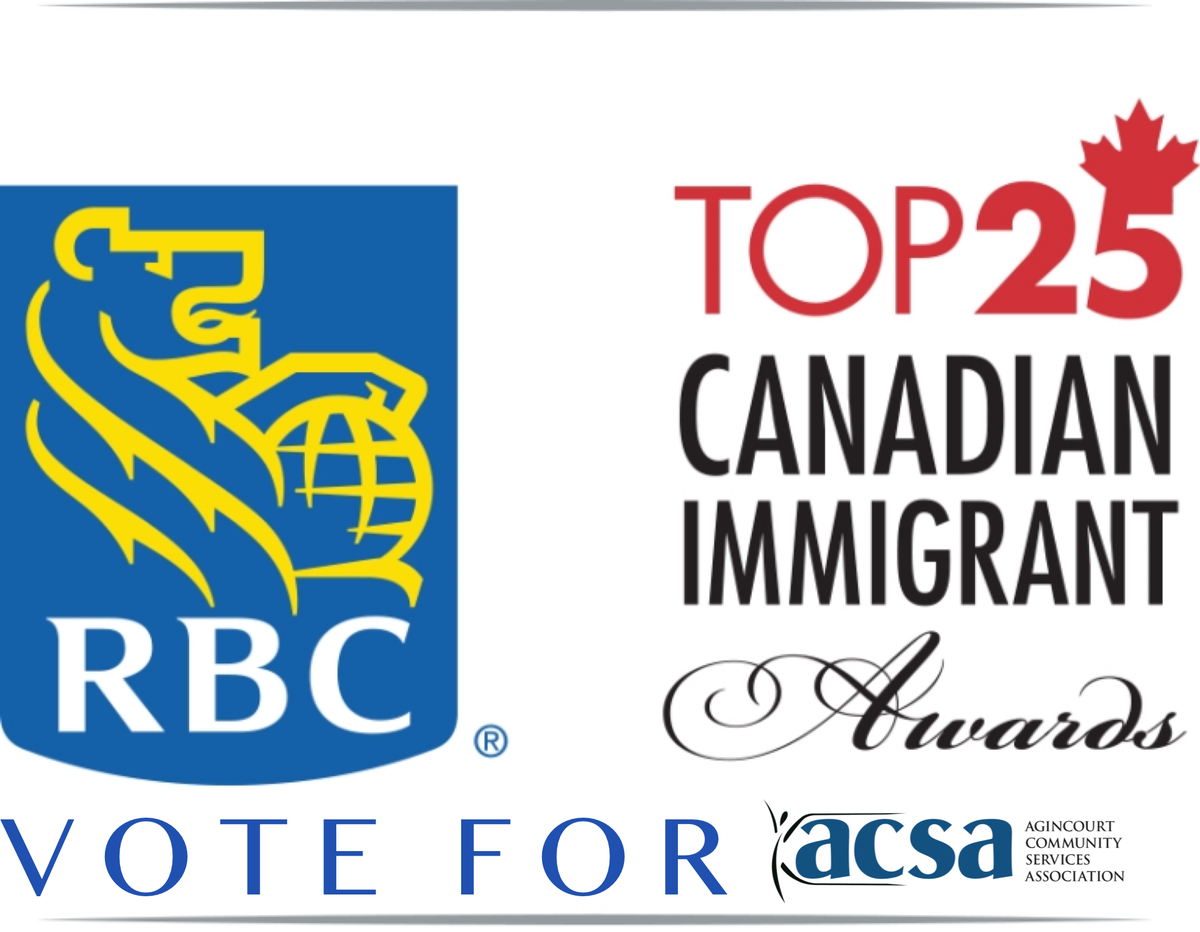 ACSAtoronto's tweet photo. We are up for the RBC Top 25 Canadian Immigrant Awards 2020! Please vote for our organization at https://t.co/ptLILJn4ER<https://t.co/ptLILJn4ER> <https://t.co/ptLILJn4ER>    #rbctop25 #inspiring #cdnimm https://t.co/WGEXUDjIIb