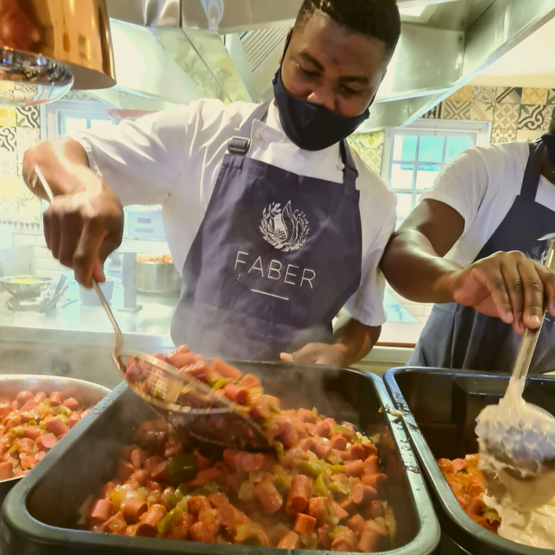 On Friday's we cook Vienna Smoor to feed 1000 vulnerable children, adults and elderly in our local community for HEART NPO's #Pap_Kombuise!
Open your hearts and donate today - visit their Facebook page @HEARTNPO to find out how you can make a difference.