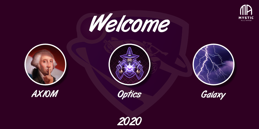 AllianceMystic's tweet photo. Welcome to our NEW #RocketLeague Team! Looking forward to seeing the team dominate in #competitive! 

@RtMystic @SGH_RTs https://t.co/PhmGKfm0yB
