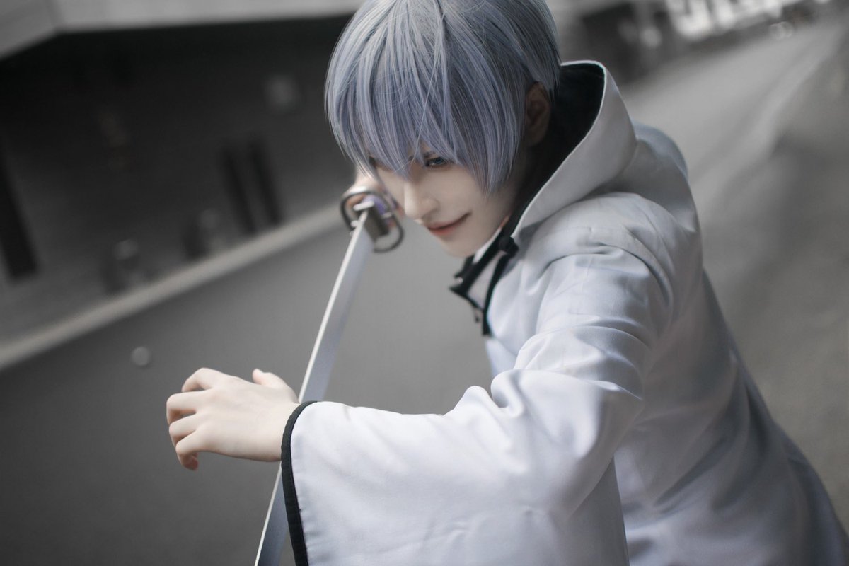 BLEACH IchimaruGin：悠司yuuji #bleach #市丸ギン#ichimarugin #cosplay #cosplayer, image size:1200x800