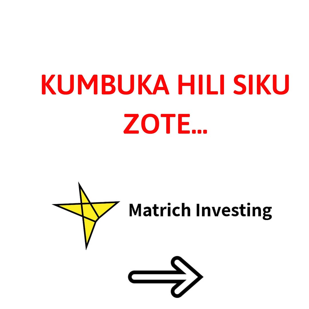 MatrichInvesti1's tweet photo. #wekeza #uvumilivu #mbinu #uwekezaji #mtazamo #mrejeshomkubwa #malengo #mudamrefu #kubwa #pesa #hisazakampuni #utajiri https://t.co/HuRQdiqo9j