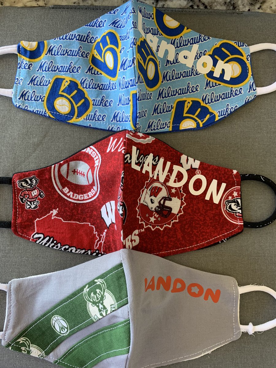 USMBoz's tweet photo. Just two more weeks to get your personalized handmade mask. Check us out at: https://t.co/jED0jyEiZR https://t.co/2uLiT7xlTE